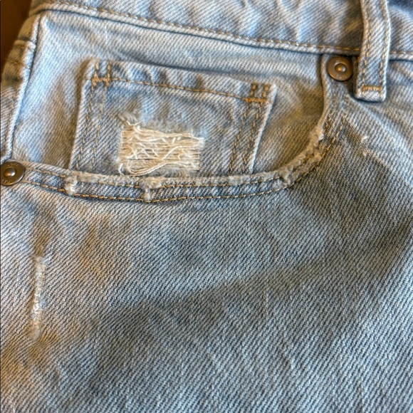 LOFT Light Wash Denim Jean Shorts - Picture 7 of 9